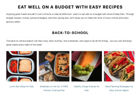 cheap meal ideas for students